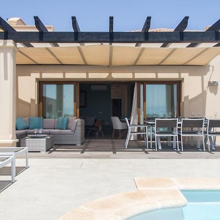 Luxurious Villa With Amazing Sea View And Pool Caleta De Fuste Luaran gambar